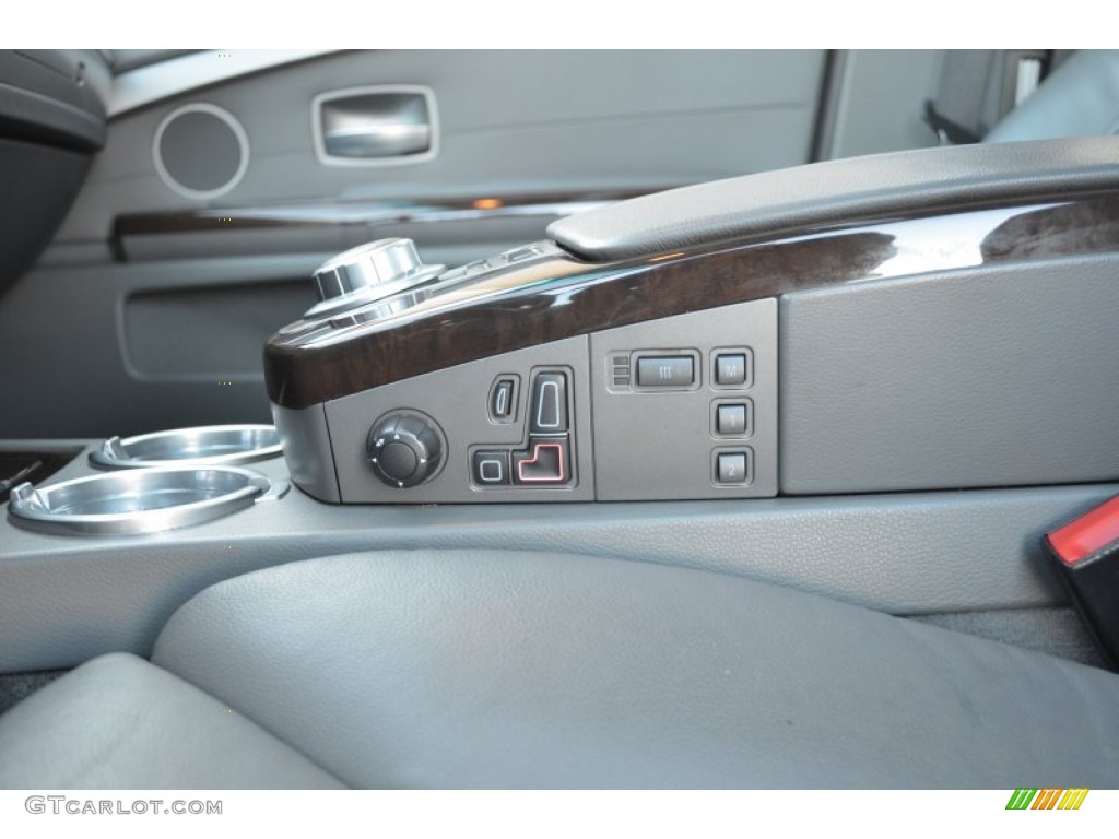 2006 7 Series 750i Sedan - Titanium Grey Metallic / Basalt Grey/Flannel Grey photo #17