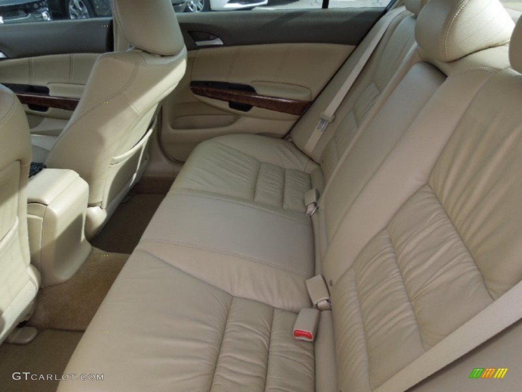 2008 Honda Accord EX-L Sedan Rear Seat Photo #77510636