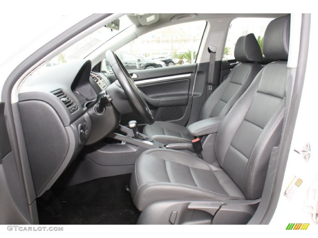 Anthracite Interior 2009 Volkswagen Jetta TDI Sedan Photo #77510675