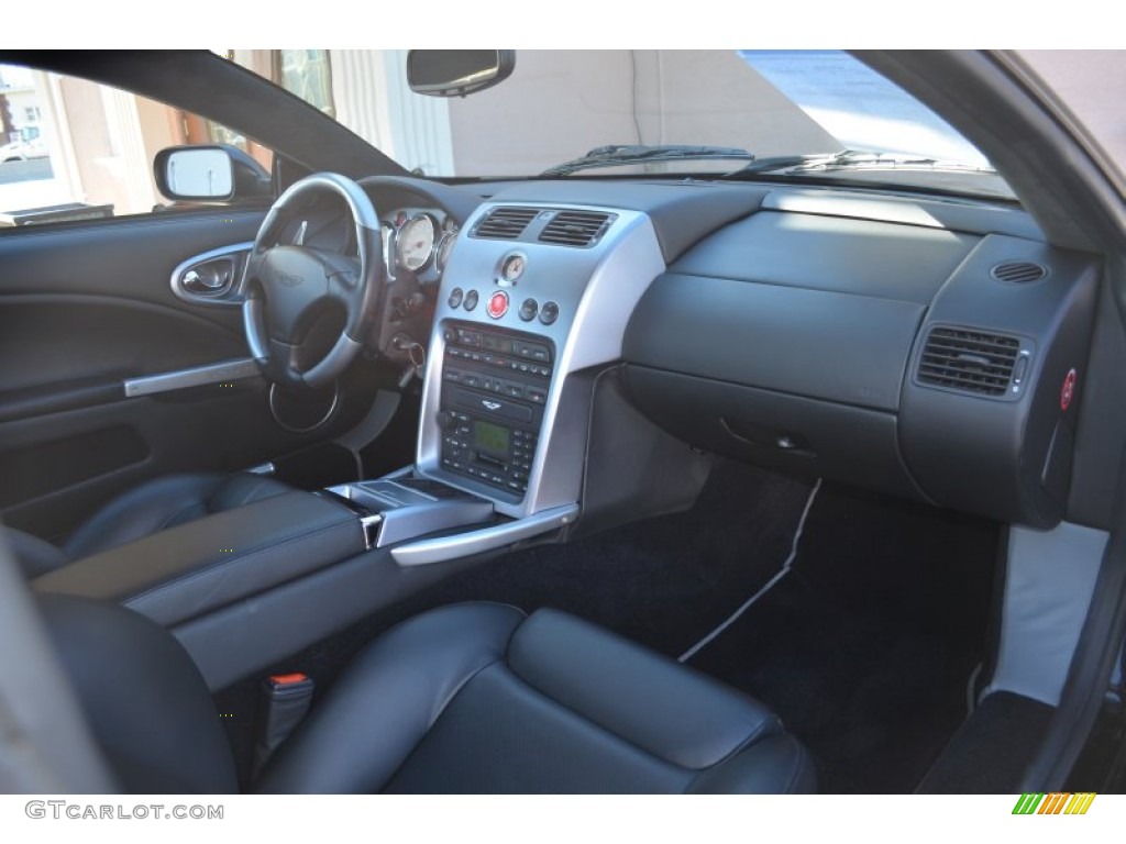 2002 Aston Martin Vanquish Standard Vanquish Model Obsidian Black Dashboard Photo #77511239