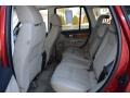 2010 Land Rover Range Rover Sport Almond/Nutmeg Stitching Interior Rear Seat Photo