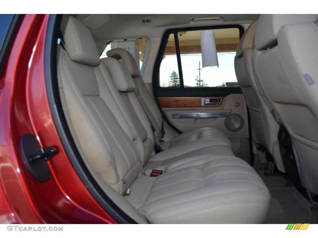 2010 Range Rover Sport HSE - Rimini Red / Almond/Nutmeg Stitching photo #11