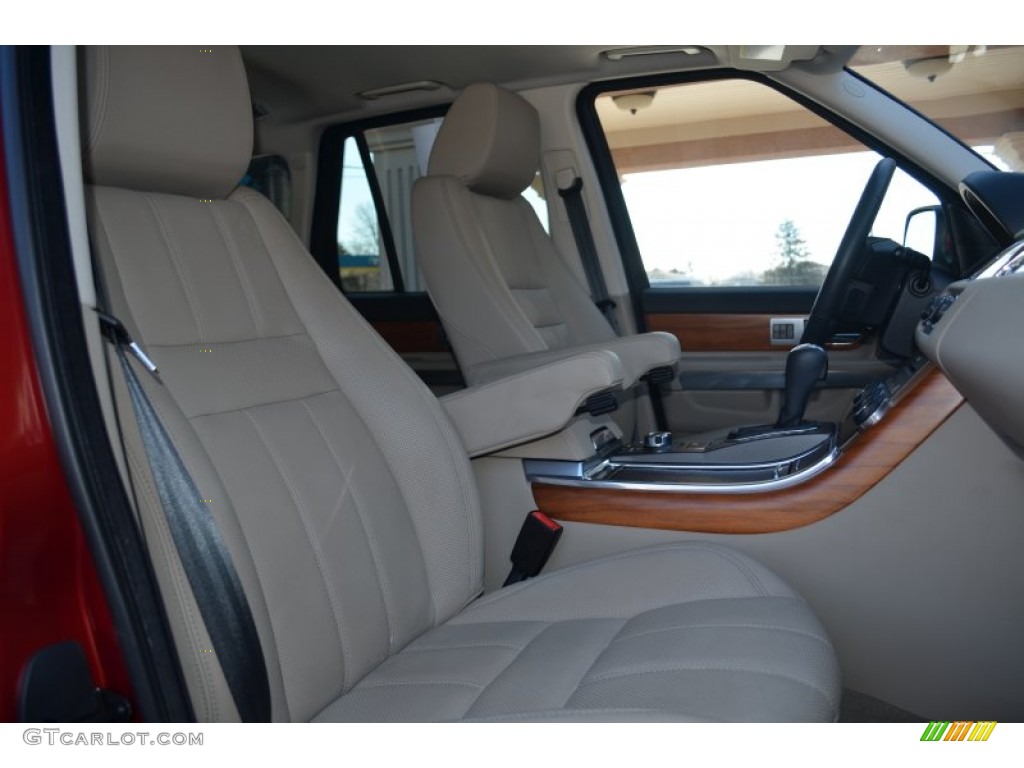 2010 Range Rover Sport HSE - Rimini Red / Almond/Nutmeg Stitching photo #12