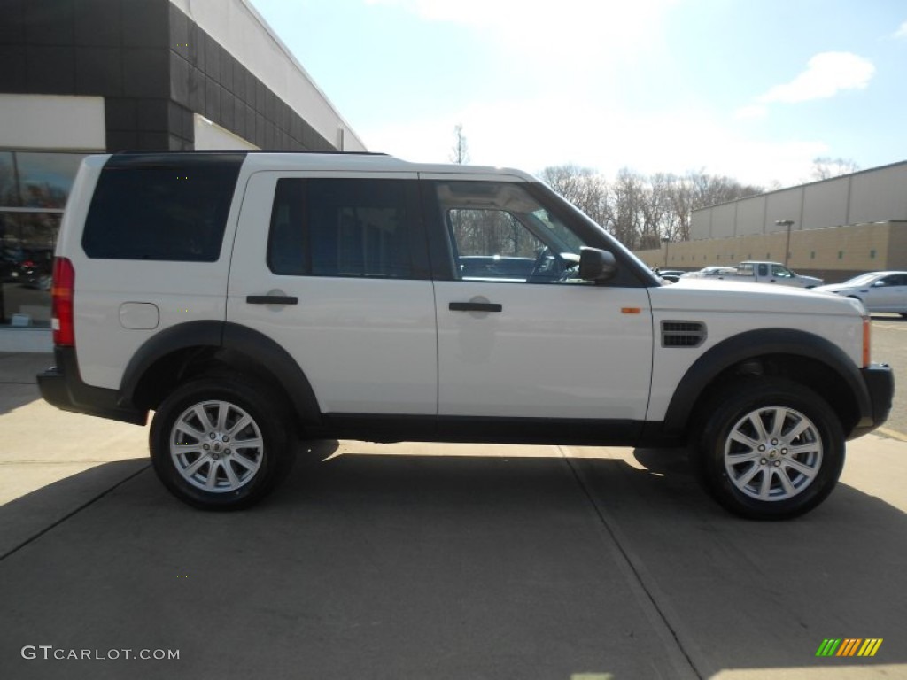 2008 LR3 V8 SE - Alaska White / Alpaca Beige photo #4