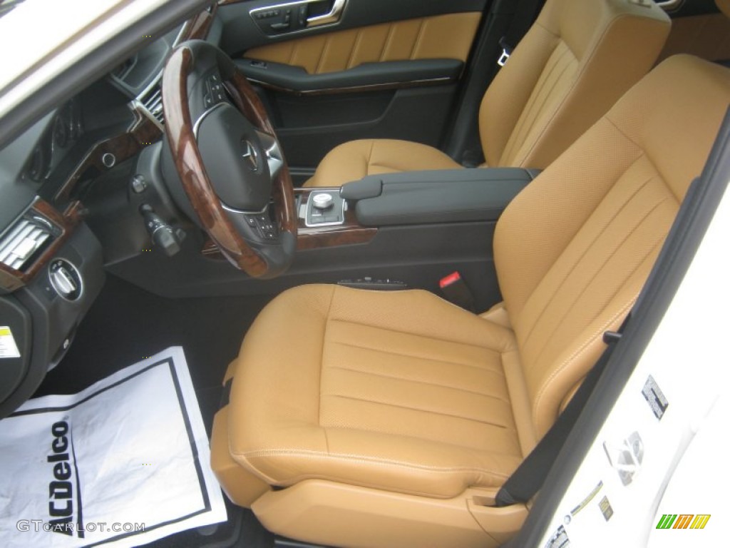 2012 E 350 Sedan - Diamond White Metallic / Natural Beige/Black photo #13