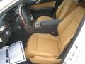 2012 Mercedes-Benz E Natural Beige/Black Interior Front Seat Photo
