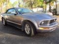 2006 Tungsten Grey Metallic Ford Mustang V6 Deluxe Convertible  photo #4