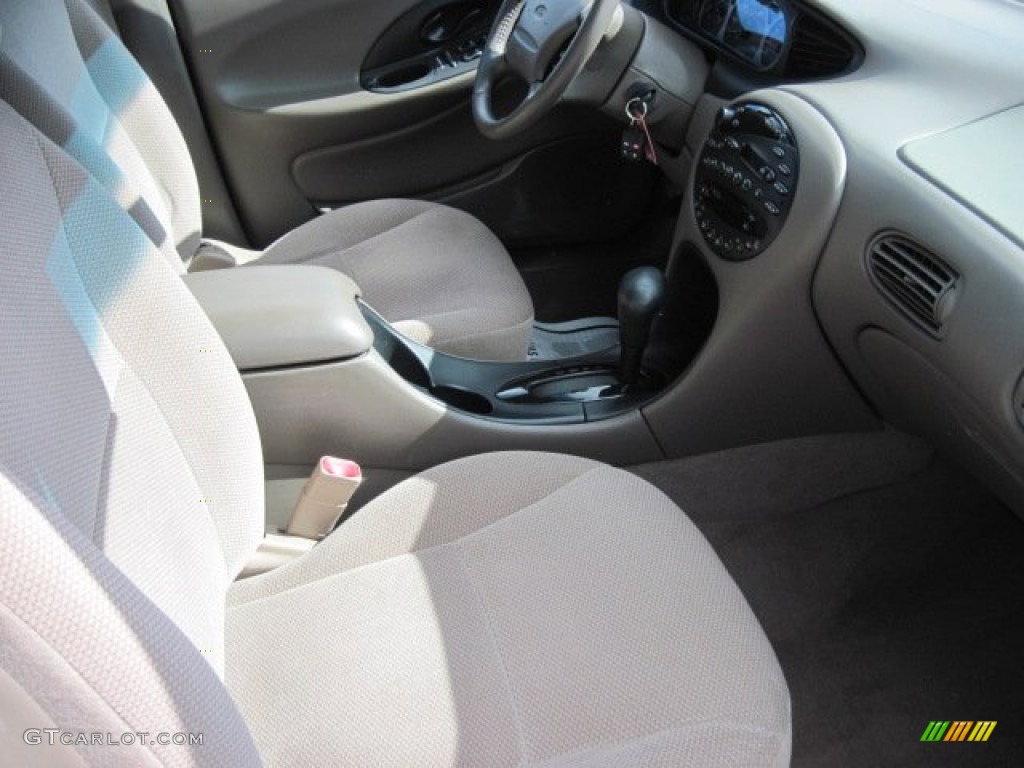 1999 Taurus SE Wagon - Tropic Green Metallic / Medium Prairie Tan photo #9