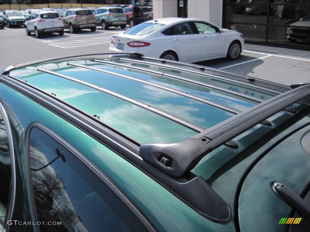 1999 Taurus SE Wagon - Tropic Green Metallic / Medium Prairie Tan photo #14