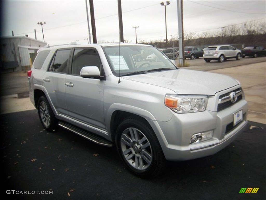 2011 4Runner Limited - Classic Silver Metallic / Black Leather photo #3