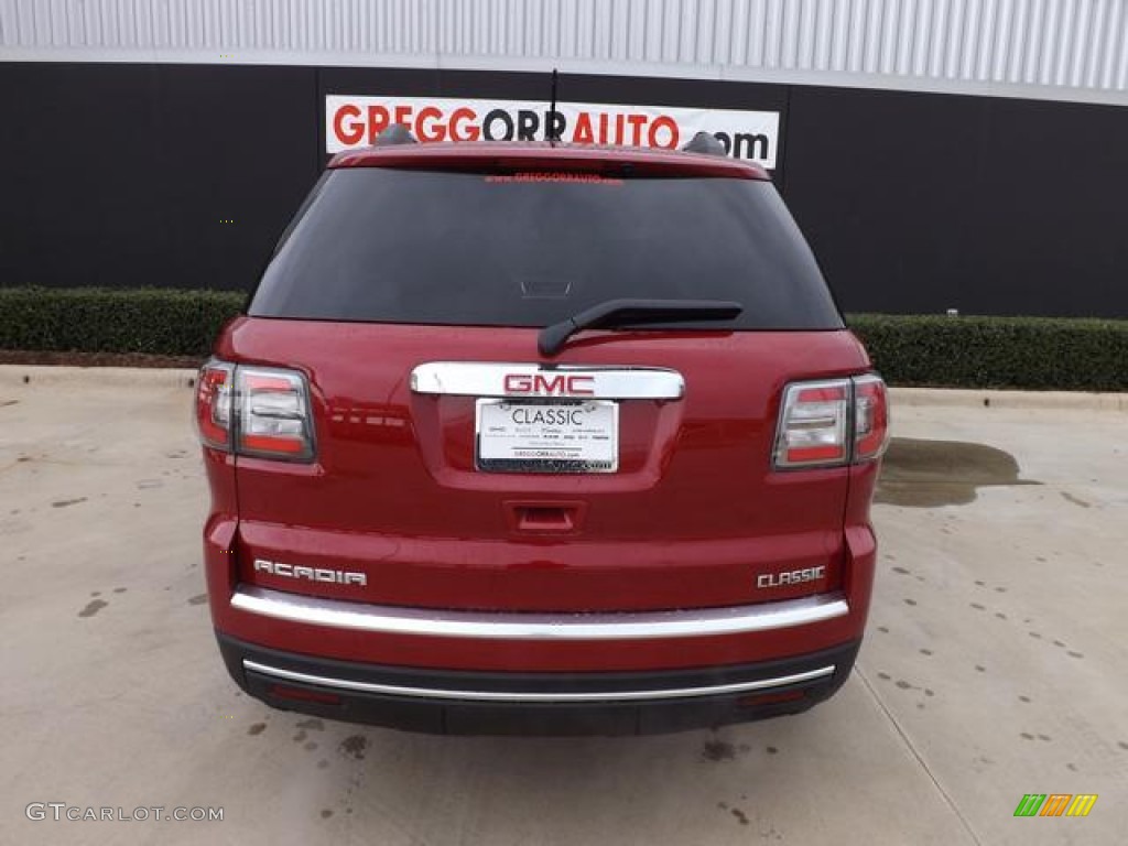 2013 Acadia SLT - Crystal Red Tintcoat / Ebony photo #6