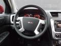 Ebony 2013 GMC Acadia SLT Steering Wheel