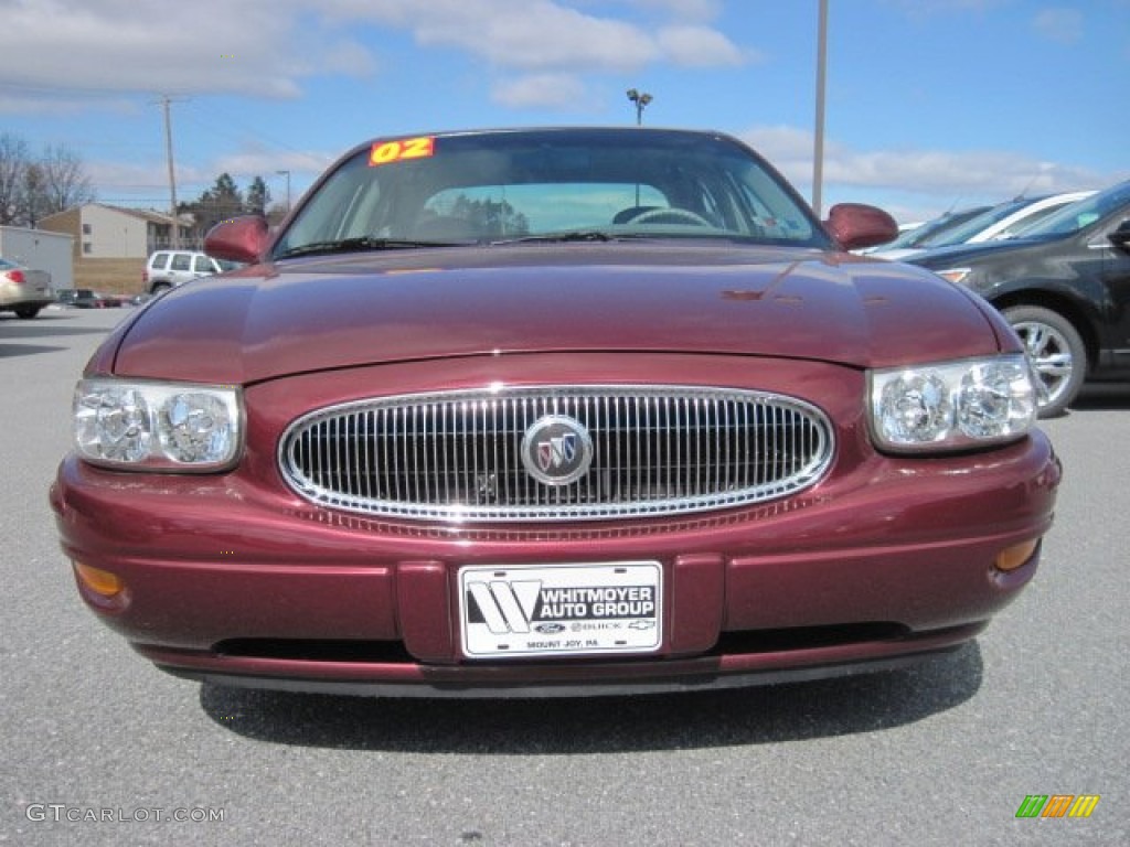 2002 LeSabre Custom - Medium Red Pearl / Medium Gray photo #7