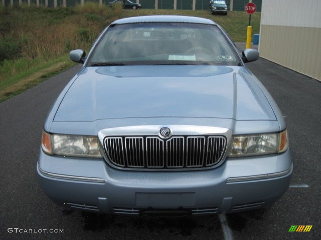 1998 Grand Marquis GS - Light Blue Metallic / Deep Slate Blue photo #2