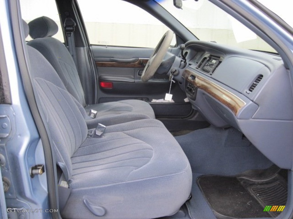 1998 Grand Marquis GS - Light Blue Metallic / Deep Slate Blue photo #5
