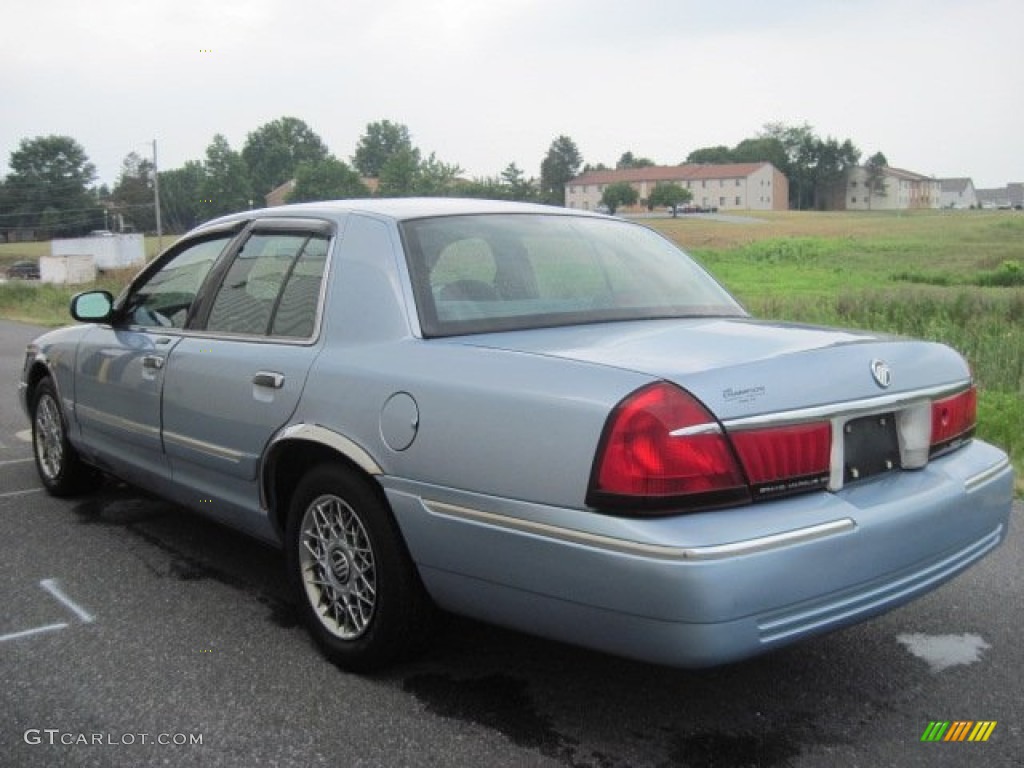 1998 Grand Marquis GS - Light Blue Metallic / Deep Slate Blue photo #9
