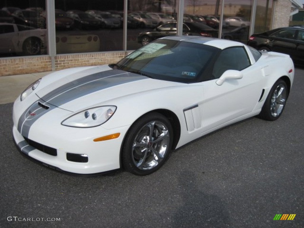 Arctic White 2013 Chevrolet Corvette Grand Sport Coupe Exterior Photo #77514675