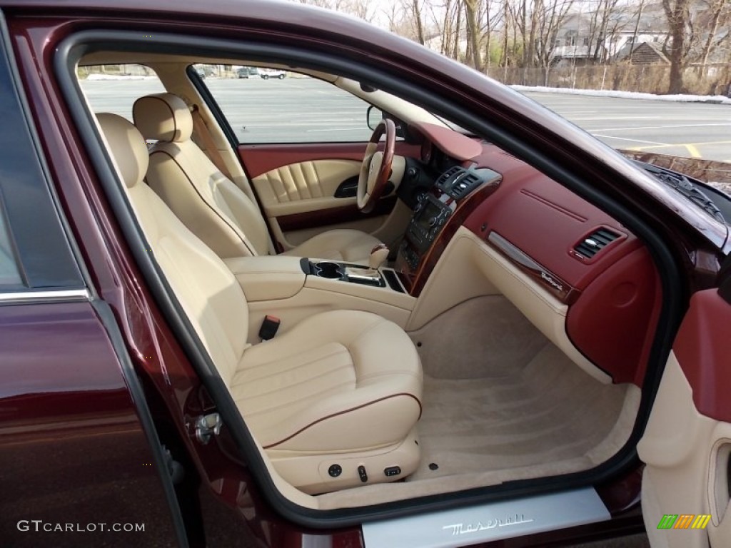 2010 Maserati Quattroporte Standard Quattroporte Model Front Seat Photo #77515167