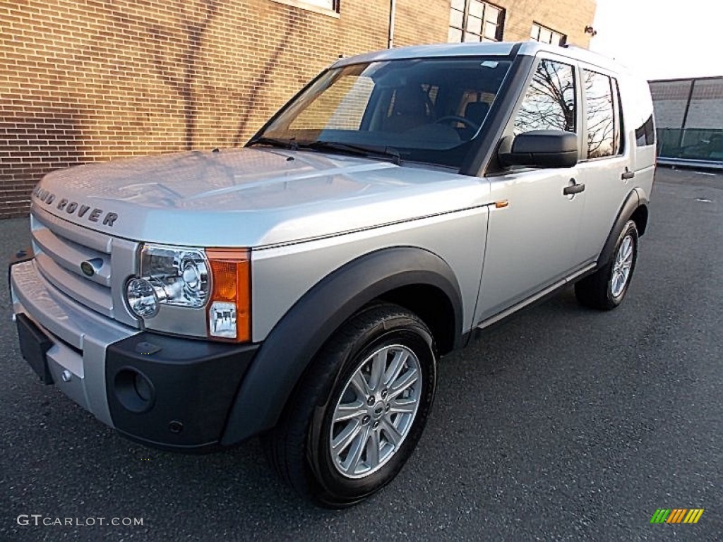 Zermatt Silver Metallic 2008 Land Rover LR3 V8 SE Exterior Photo #77515673