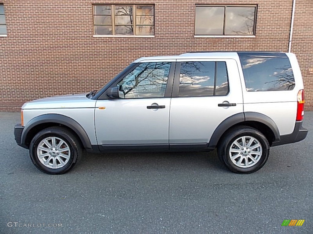 Zermatt Silver Metallic 2008 Land Rover LR3 V8 SE Exterior Photo #77515712