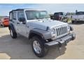 Bright Silver Metallic 2012 Jeep Wrangler Unlimited Sport S 4x4 Exterior