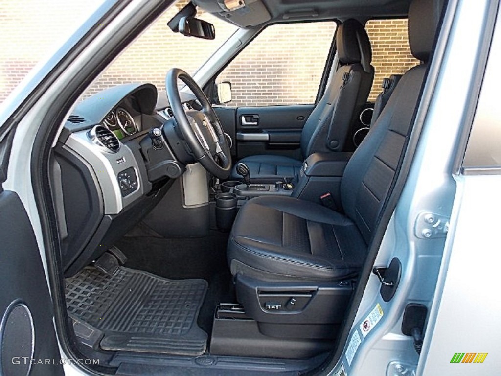 Ebony Black Interior 2008 Land Rover LR3 V8 SE Photo #77516098