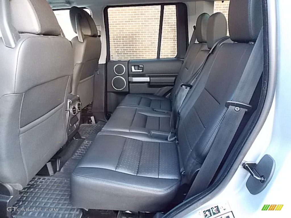 Ebony Black Interior 2008 Land Rover LR3 V8 SE Photo #77516222