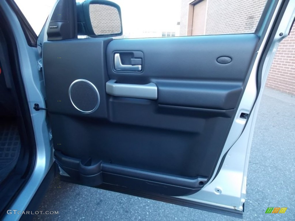 2008 LR3 V8 SE - Zermatt Silver Metallic / Ebony Black photo #18