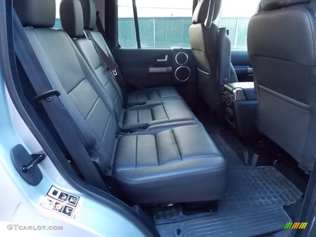 2008 LR3 V8 SE - Zermatt Silver Metallic / Ebony Black photo #22