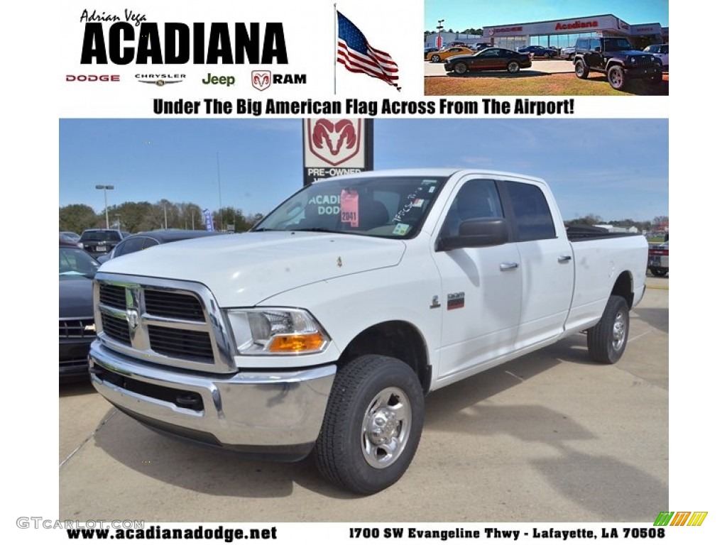 2011 Ram 2500 HD SLT Crew Cab 4x4 - Bright White / Dark Slate/Medium Graystone photo #1