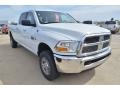 2011 Bright White Dodge Ram 2500 HD SLT Crew Cab 4x4  photo #9