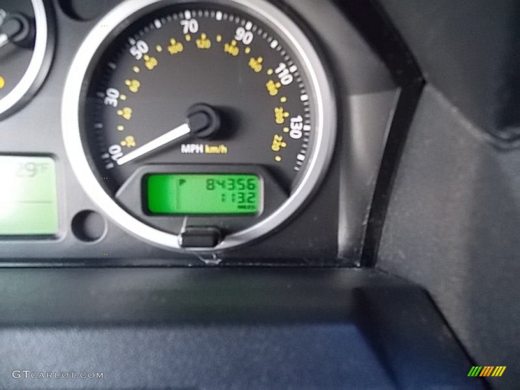 2008 LR3 V8 SE - Zermatt Silver Metallic / Ebony Black photo #31