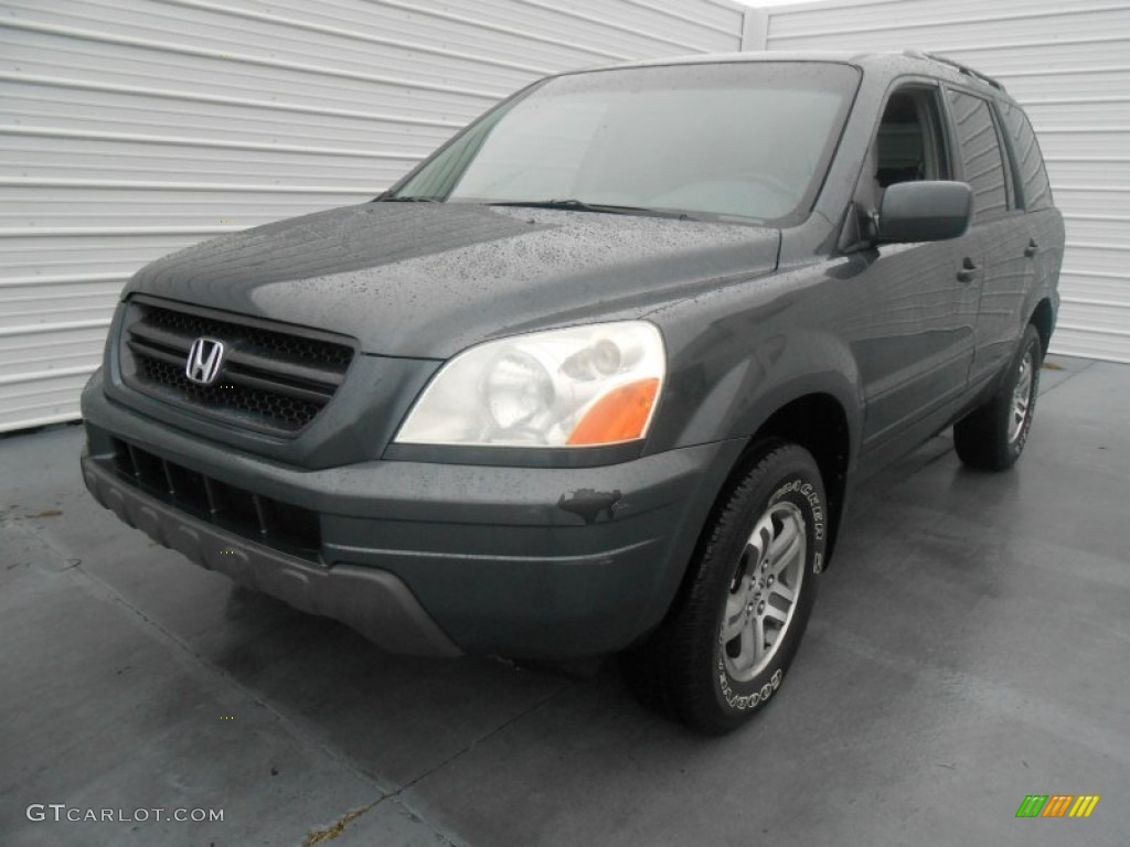 Sage Brush Pearl 2004 Honda Pilot EX 4WD Exterior Photo #77517188