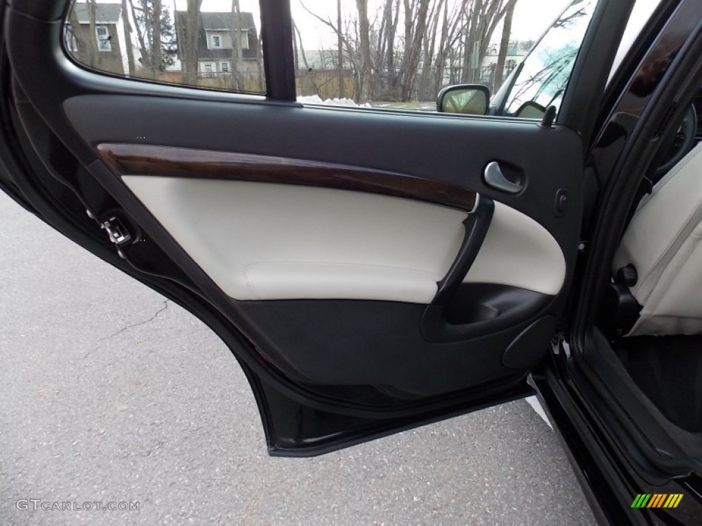 2006 Saab 9-5 2.3T SportCombi Wagon Parchment Door Panel Photo #77517423