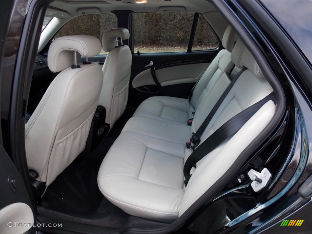 Parchment Interior 2006 Saab 9-5 2.3T SportCombi Wagon Photo #77517440