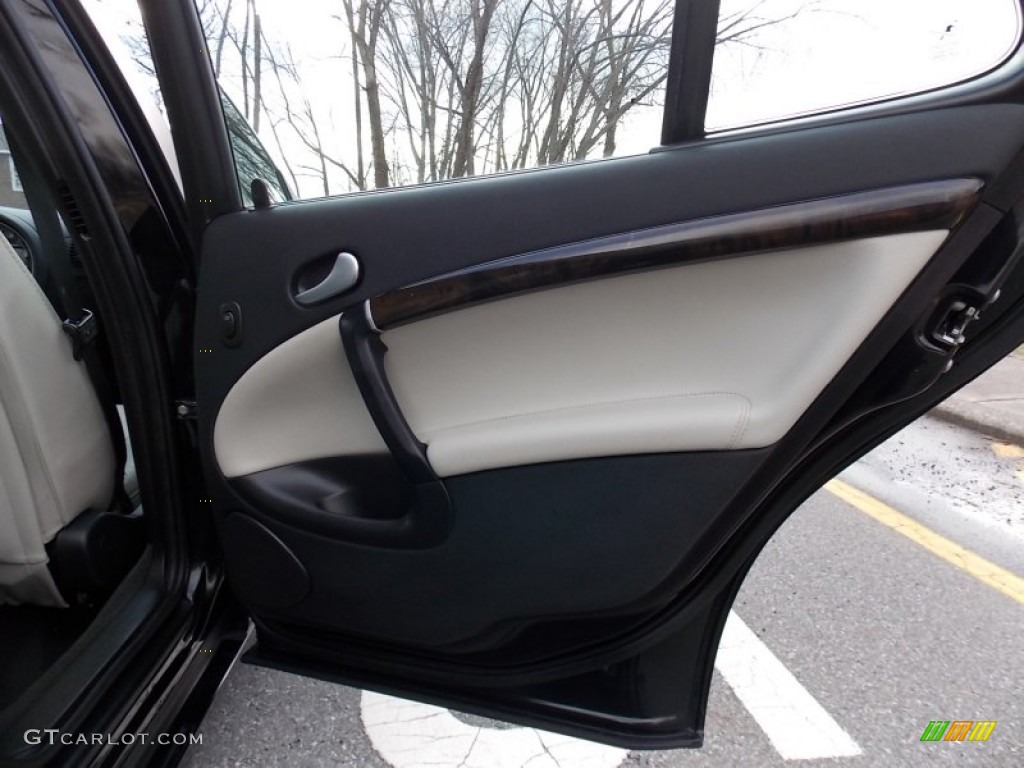 2006 Saab 9-5 2.3T SportCombi Wagon Parchment Door Panel Photo #77517572