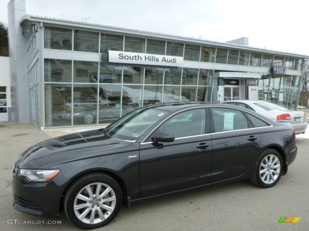 2013 A6 3.0T quattro Sedan - Oolong Gray Metallic / Black photo #1