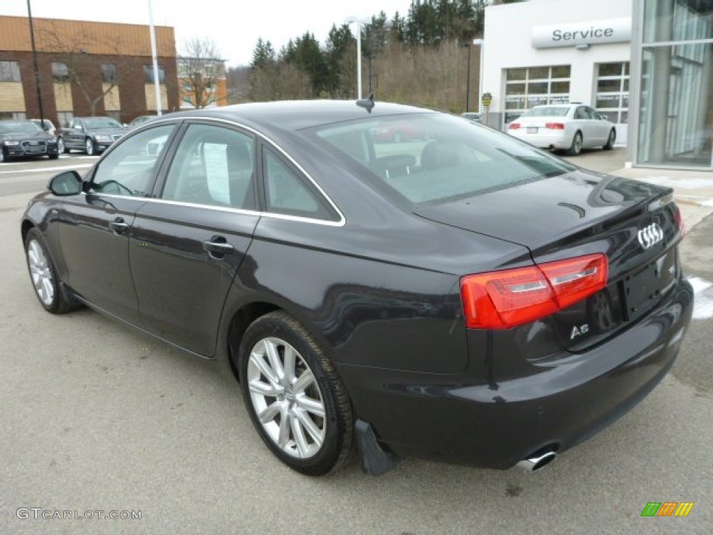 2013 A6 3.0T quattro Sedan - Oolong Gray Metallic / Black photo #3