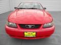 2003 Torch Red Ford Mustang V6 Coupe  photo #8