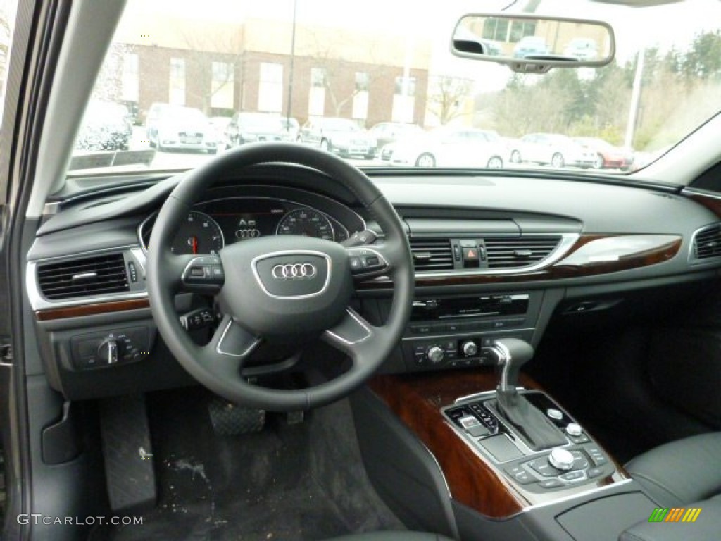 2013 A6 3.0T quattro Sedan - Oolong Gray Metallic / Black photo #12