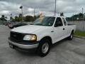 2000 Oxford White Ford F150 XL Extended Cab  photo #7