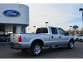 2011 Ingot Silver Metallic Ford F250 Super Duty XLT Crew Cab 4x4  photo #3