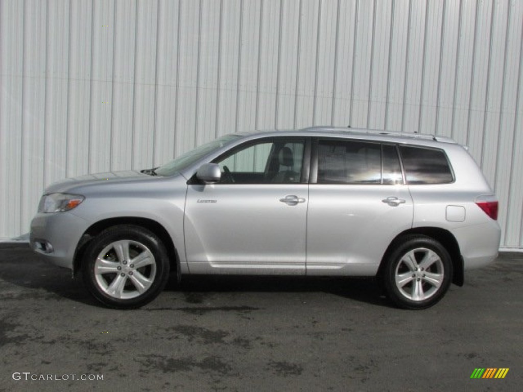 Classic Silver Metallic 2008 Toyota Highlander Limited 4WD Exterior Photo #77519033