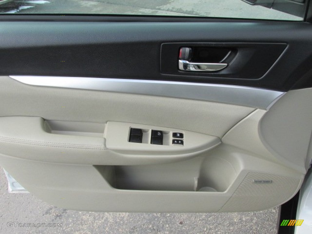 2012 Subaru Outback 3.6R Premium Warm Ivory Door Panel Photo #77519654