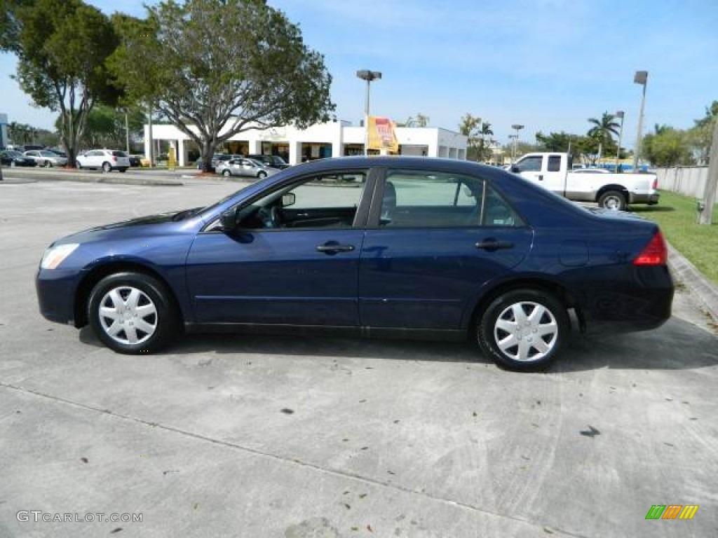 2006 Accord Value Package Sedan - Royal Blue Pearl / Gray photo #6
