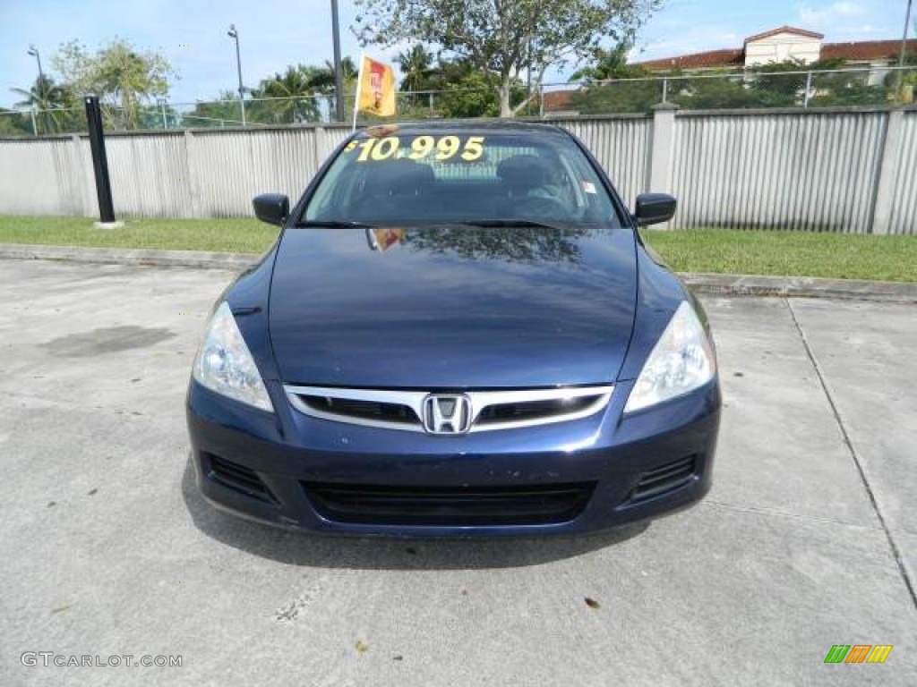 2006 Accord Value Package Sedan - Royal Blue Pearl / Gray photo #8
