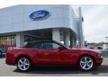 2010 Red Candy Metallic Ford Mustang GT Premium Convertible  photo #2