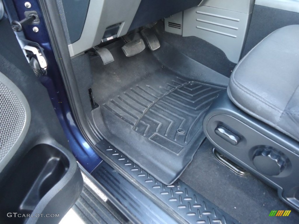 2005 F150 FX4 SuperCrew 4x4 - True Blue Metallic / Black photo #35