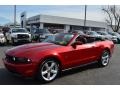 2010 Red Candy Metallic Ford Mustang GT Premium Convertible  photo #29
