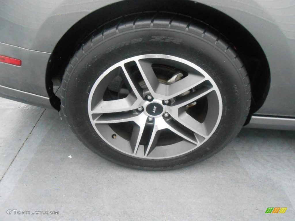 2011 Mustang GT Coupe - Sterling Gray Metallic / Stone photo #14